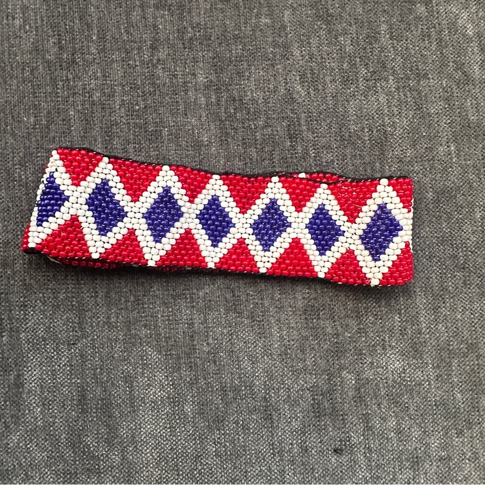 NEW Handmade Beaded Bracelet or Upper Arm Band. Masai. Bought in Africa.